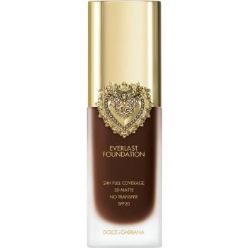 Dolce&Gabbana Flawless Everlast Foundation spray cu efect de lunga durata ce fixeaza machiajul SPF 20 culoare 40C DEEP 27 ml
