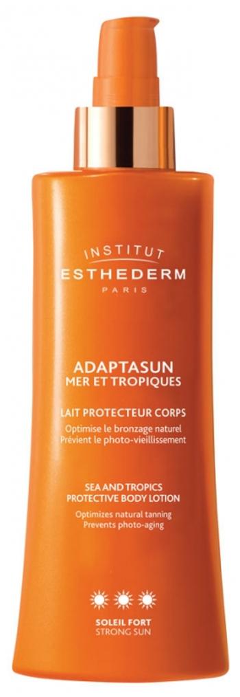 Institut Esthederm Lapte de bronzare cu protecție ridicată Adaptasun Strong Sun (Protective Body Lotion) 200 ml