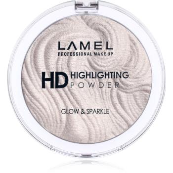 LAMEL Insta Glow and Sparkle Pudra compacta ce ofera luminozitate culoare 401 12 g