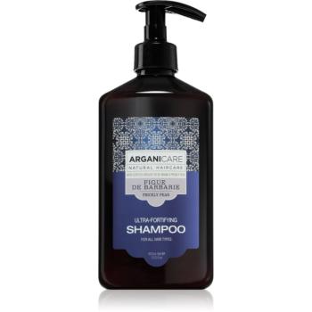 Arganicare Prickly Pear Ultra-Fortifying Shampoo curatarea profunda a scalpului pentru intarirea parului 400 ml