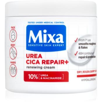 MIXA Urea Cica Repair+ cremă de corp regeneratoare pentru piele foarte uscata 400 ml