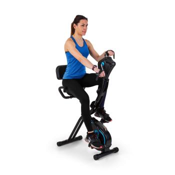 Capital Sports Azura Full Body Comfort, home trainer, handbike, volant de 7,5 kg, transmisie cu curea