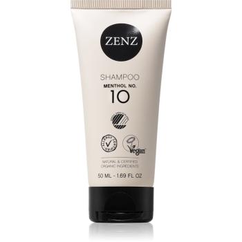 ZENZ Organic Menthol No. 10 șampon pentru par si scalp gras 50 ml