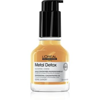 L’Oréal Professionnel Serie Expert Metal Detox Ulei nutritiv pentru păr împotriva părului fragil 50 ml