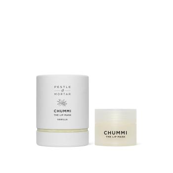Pestle & Mortar Mască de noapte pentru buze Chummi Vanilla (The Lip Mask) 20 g