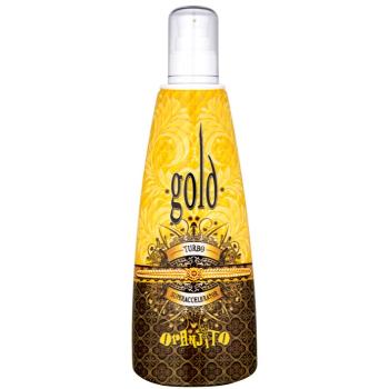 Oranjito Max. Effect Gold Turbo Lapte de bronzare la solar pentru accelerarea bronzului 250 ml