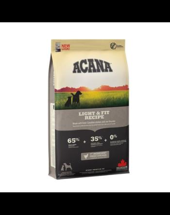 ACANA Light &amp; Fit Dog hrana uscata caini adulti supraponderali 11.4 kg