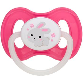 Canpol babies Bunny & Company 6-18m suzetă Pink 1 buc