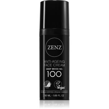 ZENZ Organic Deep Wood No. 100 cremă hidratantă împotriva îmbătrânirii pielii 50 ml