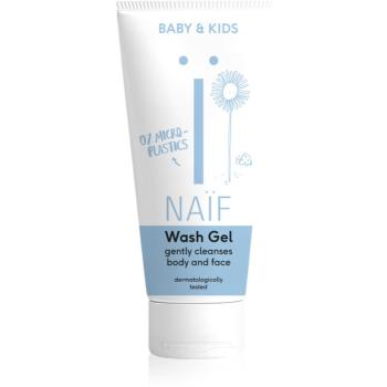 Naif Baby & Kids Wash Gel gel pentru spălarea și curățarea copiilor și a bebelușilor corp si fata 100 ml