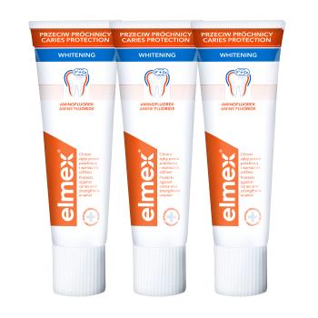 Elmex Pastă de dinți pentru albire Caries Protection Whitening 3 x 75 ml