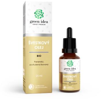 Green Idea Organic plum oil ulei de prune presat la rece 25 ml