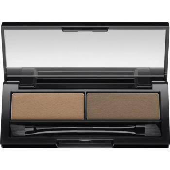 Max Factor Real Brow Duo Kit paletă fard pentru sprâncene sub formă de pudră compactă culoare 001 3.3 g