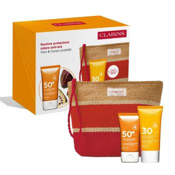 Clarins Set cadou Anti-Aging Sun Protection Kit