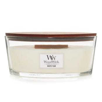 WoodWick Lumânare parfumată White Teak 453,6 g