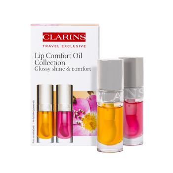Clarins Set cadou cu ulei de buze Lip Comfort Oil Collection 2 x 7 ml