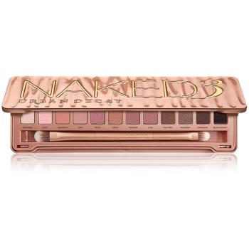 Urban Decay Naked3 paleta farduri de ochi cu pensula 12x1,3 g