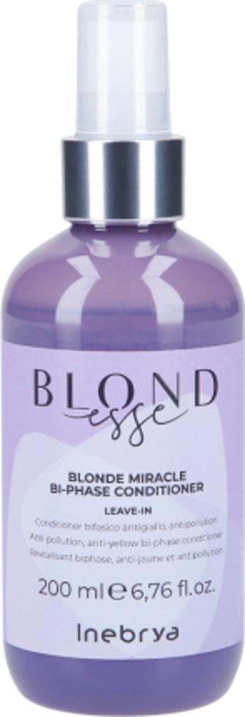 Inebrya Balsam bifazic pentru părul blond Blondesse Blonde Miracle (Bi-Phase Conditioner) 200 ml