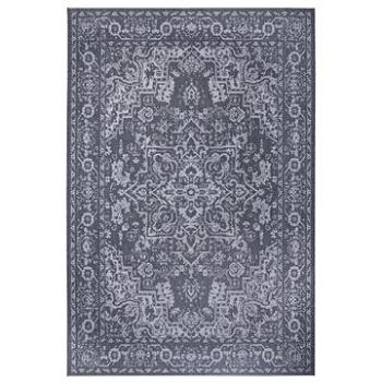 Kusový orientálny koberec Flatweave 104809 Grey/Cream 160 × 230 cm (276988-104335)
