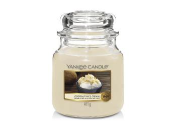 Yankee Candle Lumânare parfumată Classic medie Coconut Rice Cream 411 g