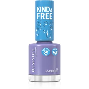 Rimmel Kind & Free lac de unghii culoare 153 Lavender Light 8 ml