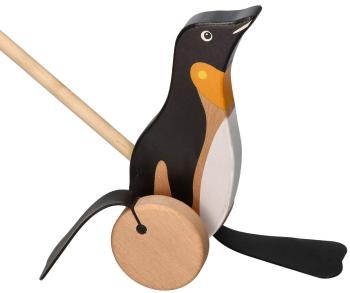 Trag de animal pe un băț - Pinguin