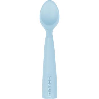 Minikoioi Silicone Spoon linguriță Blue 1 buc