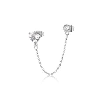 S'Agapõ Cercel single modern pentru femei Dazzly SDZ138