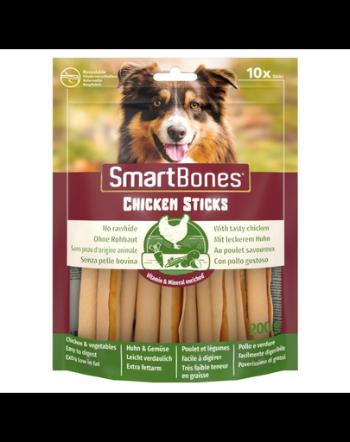 SmartBones Chicken Sticks Recompense pentru caini, cu pui 10 buc