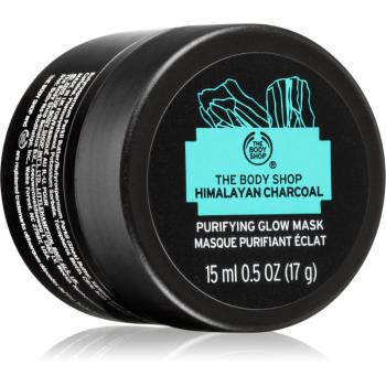 The Body Shop Himalayan Charcoal masca faciala pentru curatare si stralucire pentru ten gras si problematic 15 ml