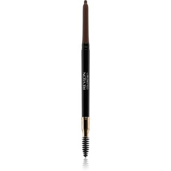 Revlon Cosmetics ColorStay™ creion dermatograf cu două capete pentru sprâncene cu pensula culoare 220 Dark Brown 0,35 g