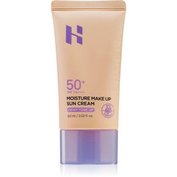 Holika Holika Moisture Make Up Sun Cream védő tonizáló krém arcra SPF 50+ 60 ml