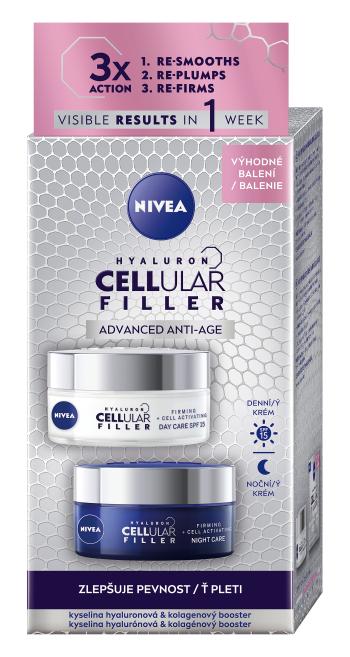 Nivea Set cadou de îngrijire fermă pentru pielea matură 45+Hyaluron Cellular Filler