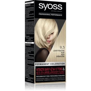 Syoss Color Culoare permanenta pentru par culoare 9-5 Frozen Pearl Blonde 2x50 ml