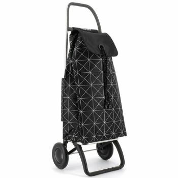 Rolser Geantă de cumpărături pe roți I-Max Star 2, negru și alb, alb