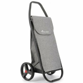 Rolser Trolley Shopping Bag Com Tweed 8 negruTube, gri, gri