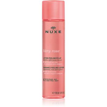 Nuxe Very Rose exfoliant iluminator pentru toate tipurile de ten 150 ml