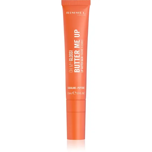 Rimmel Oh My Gloss! Butter Me Up Balsam de buze hidratant culoare 005 Coral Breeze 15 ml