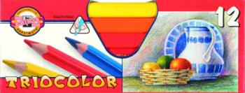 Pastelky Koh-i-noor Triocolor sada 12ks