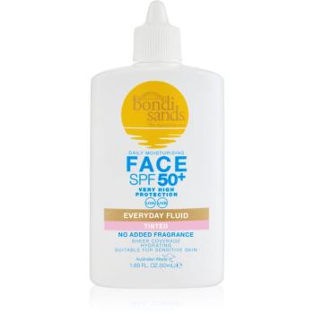 Bondi Sands SPF 50+ Everyday Face Fluid Fluid nuantator cu textura usoara faciale SPF 50+ 50 ml