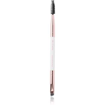 Brushworks Double Ended Brow Brush perie pentru modelarea sprâncenelor cu pensula 1 buc