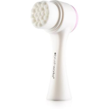 Brushworks HD Facial Cleansing Brush perie pentru curățarea profundă a tenului 1 buc