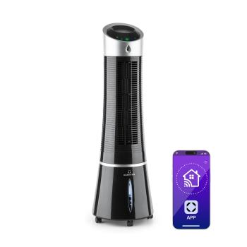 Klarstein Skyscraper Ice Smart, 4-in-1, Răcitor de aer și ventilator, WiFi, 210m³/h, telecomandă de la distanță