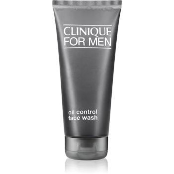 Clinique For Men™ Oil Control Face Wash gel de curățare pentru piele normala si grasa 200 ml