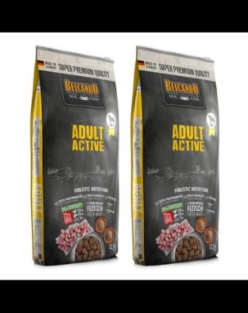 BELCANDO Adult Active 25 kg hrana uscata caini adulti activi, cu pasare (2x12.5 kg)