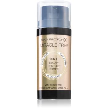 Max Factor Miracle Prep bază de machiaj matifiantă, sub fondul de ten 3 in 1 30 ml