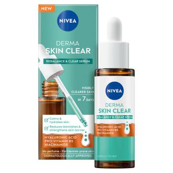 Nivea Ser regenerant și profund hidratant Derma Skin Clear Serum 30 ml