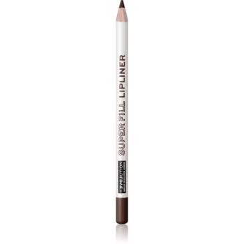 Revolution Relove Super Fill creion contur buze culoare Wonder (deep brown) 1 g