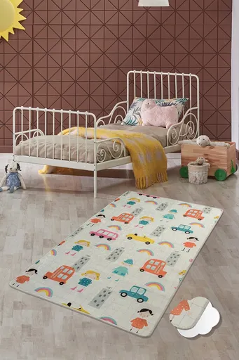 Covor, Town Djt, 150x240 cm, Poliester, Multicolor