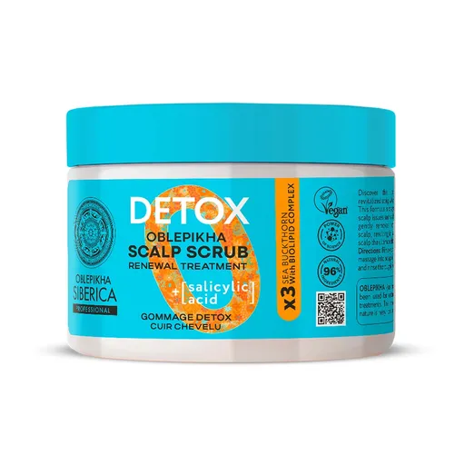 Natura Siberica Peeling detoxifiant pentru scalp Oblepikha (Scalp Scrub) 300 ml